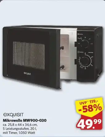 Exquisit Mikrowelle MW900-030