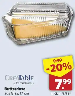 Combi CREATABLE Butterdose Angebot