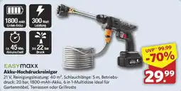 Combi EASYmaxx Akku-Hochdruckreiniger Angebot