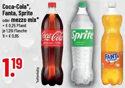 trinkgut Coca-Cola, Fanta, Sprite oder mezzo mix Angebot