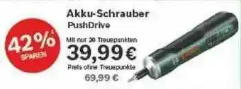 trinkgut Akku-schrauber Pushdrive Angebot