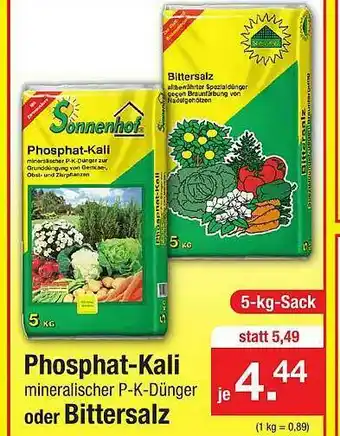 Zimmermann Phosphat-kali Oder Bittersalz Angebot