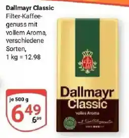 Globus Dallmayr Classic Filter-Kaffee Angebot