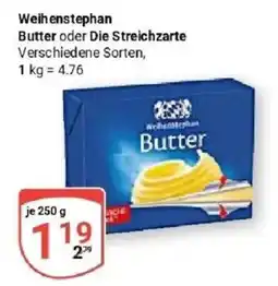 Globus Weihenstephan Butter Angebot