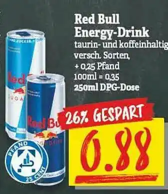 NP Discount Red Bull Energy-drink Angebot