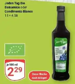 Globus Jeden Tag Bio Balsamico Angebot