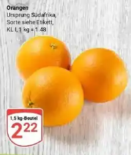 Globus Orangen Angebot