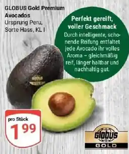 Globus GLOBUS Gold Premium Avocados Angebot