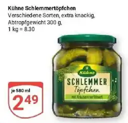 Globus Kühne Schlemmertöpfcchen Angebot