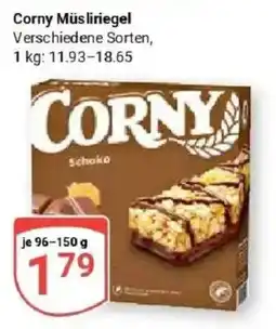 Globus Corny Müsliriegel Schoko Angebot