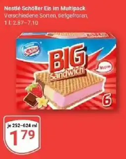 Globus Nestlé Schöller Eis im Multipack Angebot