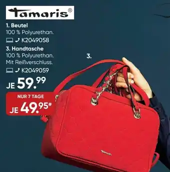 Galeria Tamaris Handtasche Angebot