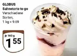 Globus GLOBUS Sahnetorte to go Angebot