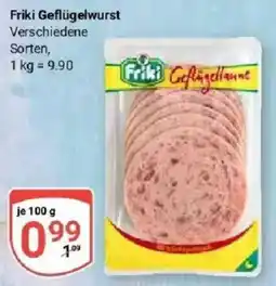 Globus Friki Geflügelwurst Angebot