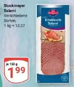 Globus Stockmeyer Salami Angebot