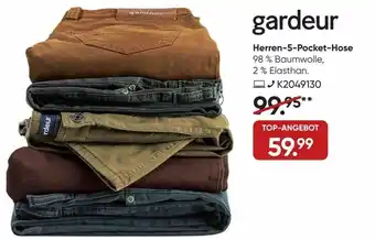 Galeria Gardeur Herren-5-Pocket-Hose Angebot