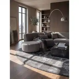 Netto Marken-Discount Teppich Antirutsch Anthrazit 140x200 cm - ALDAN Kadima Design Angebot