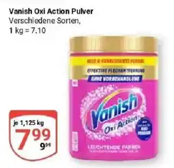 Globus Vanish Oxi Action Pulver Angebot