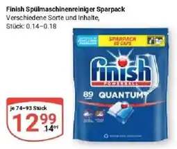 Globus Finish Spülmachine Reiniger Angebot