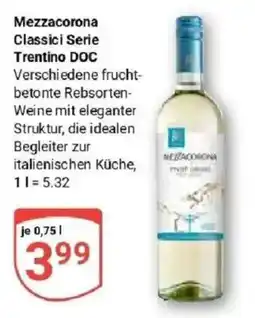 Globus Mezzacorona Classici Serie Trentino DOC Angebot
