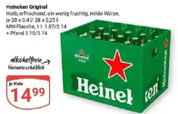 Globus Heineken Original Angebot