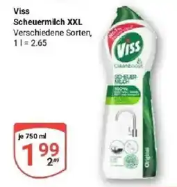 Globus Viss Scheuermilch XXL Angebot
