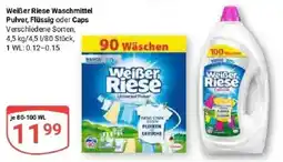 Globus Weißer Riese Waschmittel Angebot