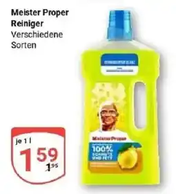 Globus Meister Proper Reiniger Angebot