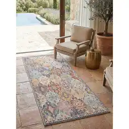 Netto Marken-Discount Outdoor-Läufer Niederflor Mehrfarbig 80x150 cm - LIMMAT Kadima Angebot