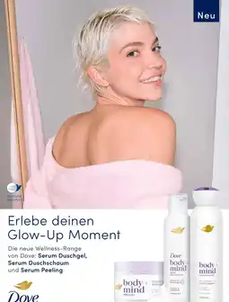 dm drogerie Dove body+mind Serum Duschgel Angebot
