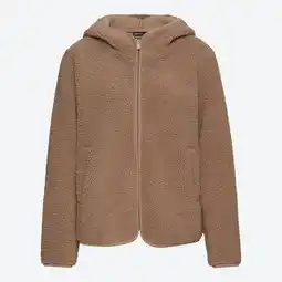 NKD Damen-Fleecejacke mit Kapuze und Reißverschluss Angebot
