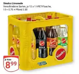 Globus Sinalco Limonade Angebot