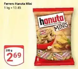 Globus Ferrero Hanuta Mini Angebot