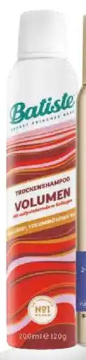 dm drogerie Trockenshampoo Volumen von Batiste Angebot