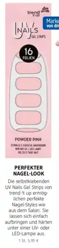 dm drogerie Trend it up UV Nails Gel Strips Angebot