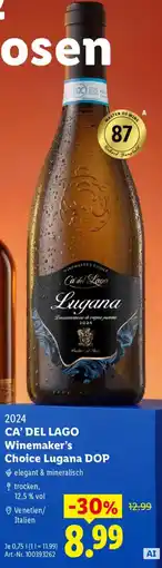 Lidl CA' DEL LAGO Winemaker's Choice Lugana DOP Angebot