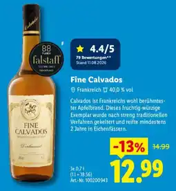 Lidl Fine Calvados Angebot