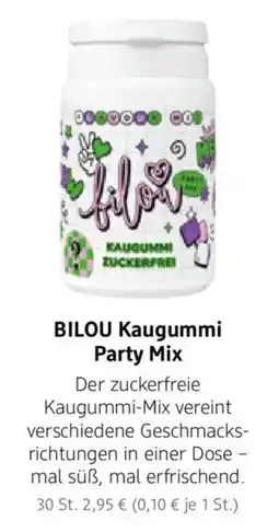 dm drogerie BILou Kaugummi Party Mix Angebot