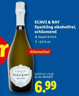 Lidl SCAVI & RAY Sparkling alkoholfrei Angebot