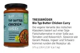 dm drogerie TRESSBRÜDER Bio Typ Butter Chicken Curry Angebot