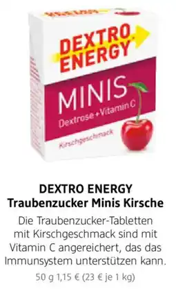 dm drogerie DEXTRO ENERGY Traubenzucker Minis Kirsche Angebot