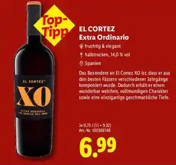 Lidl EL CORTEZ Extra Ordinario Angebot