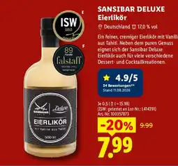 Lidl Sansibar Deluxe Eierlikör Angebot