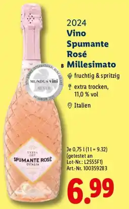 Lidl Spumante Rosé Ditalia Angebot
