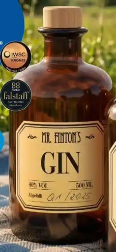 Lidl MR. FINTON'S Gin Angebot
