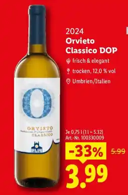 Lidl Orvieto Classico DOP Angebot