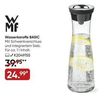 Galeria WMF Wasserkaraffe Basic Angebot