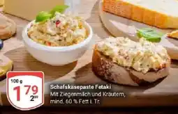 Globus Schafskäsepaste Fetaki Angebot