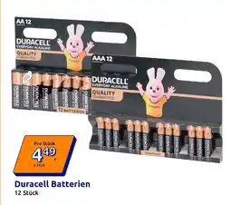 Action Duracell Batterien Angebot