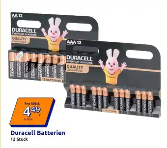 Action Duracell Batterien Angebot